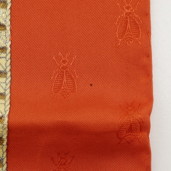 HERMES Authentic White Silk Scarf - Picture 8 of 12